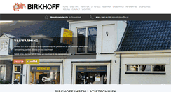 Desktop Screenshot of birkhoffbv.nl